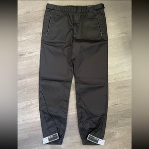 Prada Black Nylon Gabardine Mens Pants